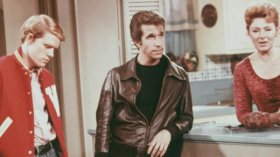 The Fonz's 'greaser' jacket is now in the Smithsonian.
