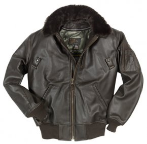 Cockpit B-15 Calfskin Leather Flight Jacket