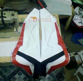 Comet custom cut leather