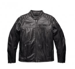 Harley Midway Distressed Leather Jacket
