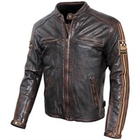 Helstons Ace Vintage jacket brown