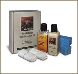 Leather Master Oleosa Revitalizer and Cleaner Kit