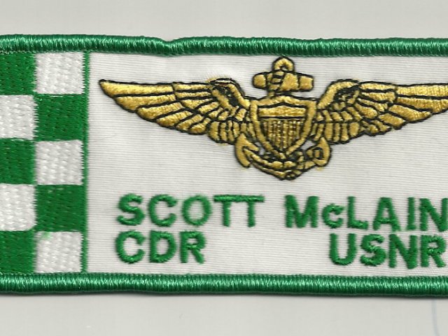 Brown Leather Flight Jacket patches