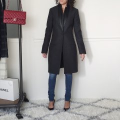 petite all saints coat review