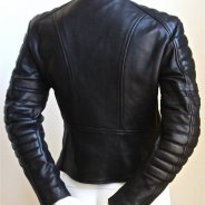 Celine Black Leather Motorcycle Jackets