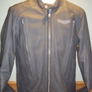 Triumph Leather Motorcycle Jacket eBay