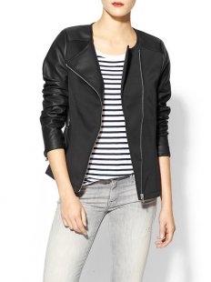 Tinley Road Scuba Faux Leather Jacket